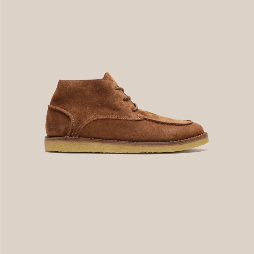 Men's Brown Suede Ankle Boots